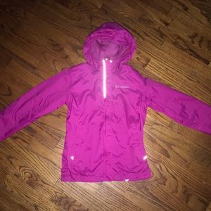 Youth 7/8 Small Columbia rain jacket